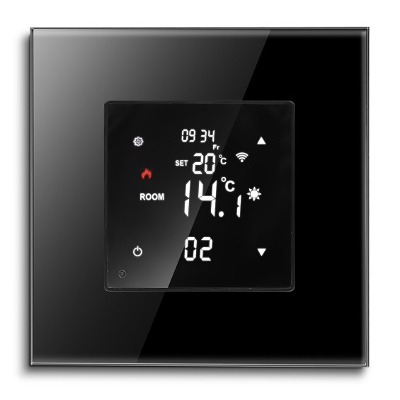 LB SWITCH digitální termostat s externí sondou – černý LB TM WIFI-12