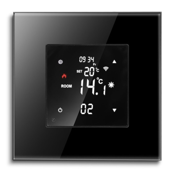 LB SWITCH digitální termostat s externí sondou – černý LB TM WIFI-12