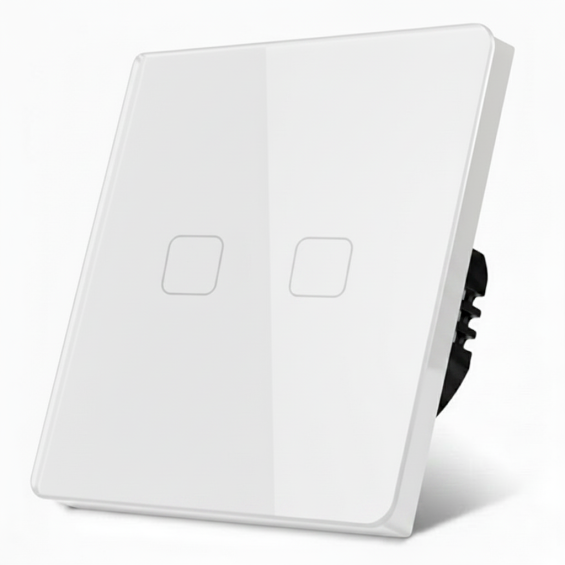 L+B SWITCH dotykový vypínač č. 5 – bílý
